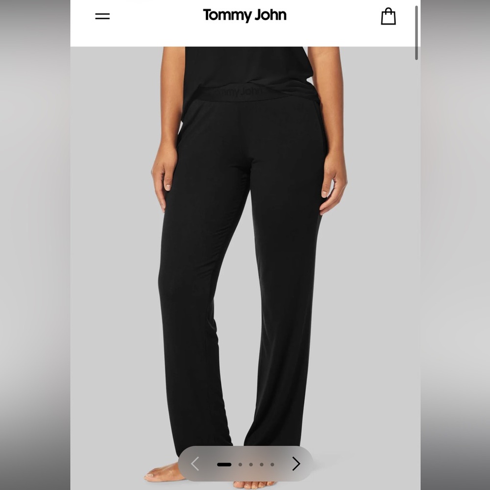 Tommy John Women's Second Skin Sleep Pant, NWT, XS, Grey